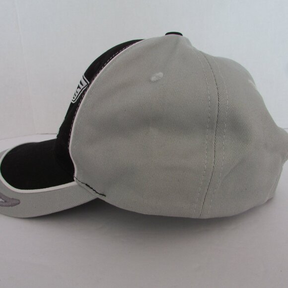 Cadillac Strapback Hat Black Grey White Adjustable - Picture 5 of 9